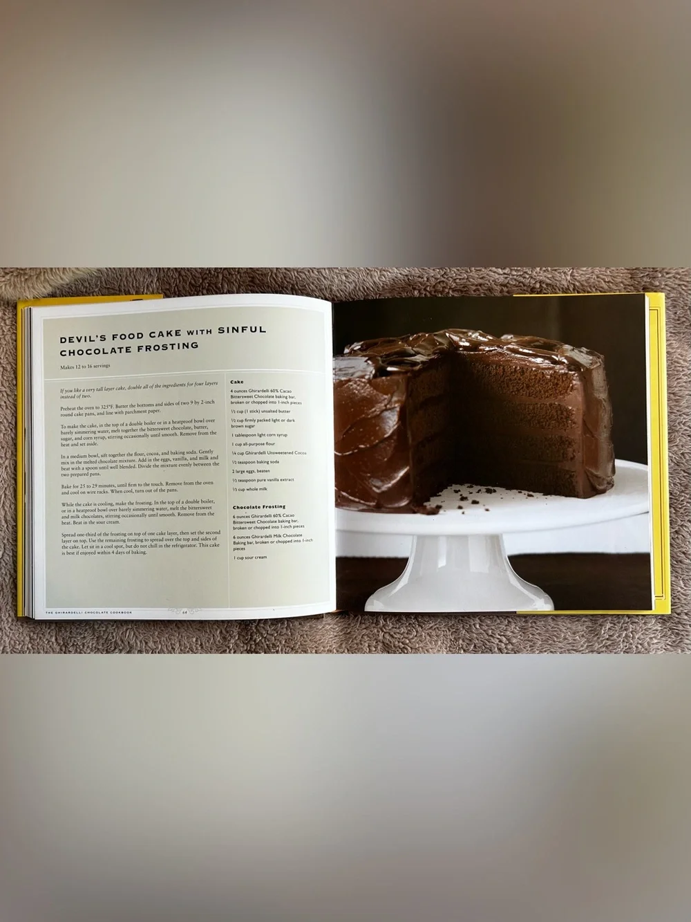 Two beautiful baking cookbooks: Great British BakeOff and Ghiradelli Chocolate